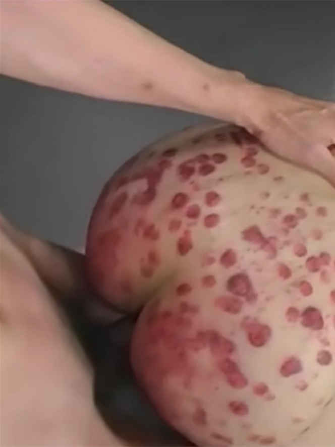 重口SM系列，滴蜡皮鞭捆绑饮尿穿刺（144.60G）