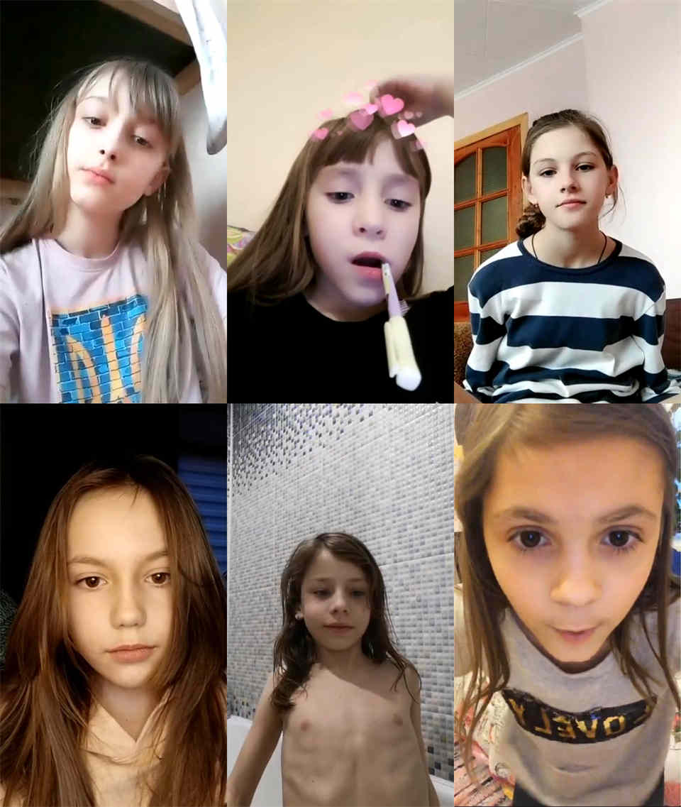 欧冠系列，欧美高颜值萝莉自拍（40.4G）