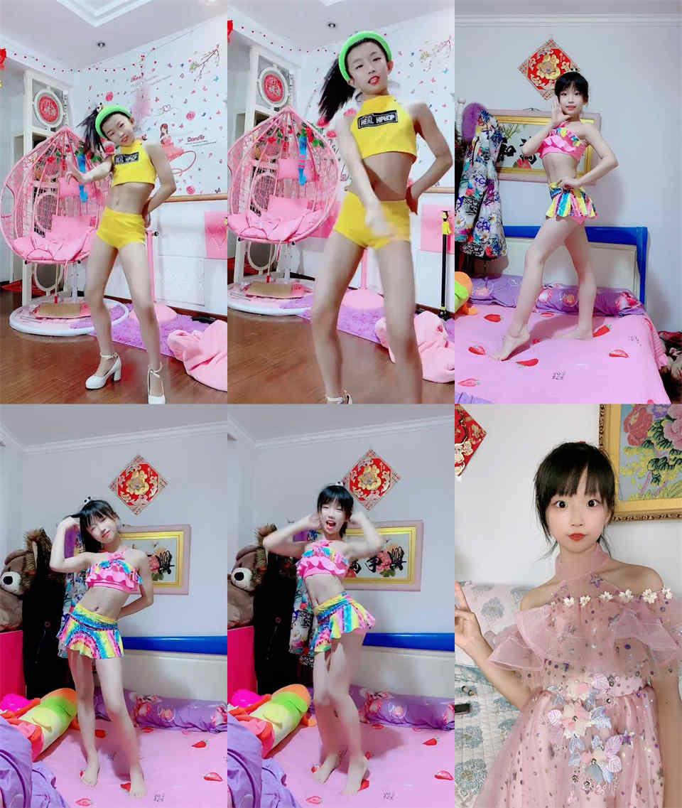 快手慧宝系列，网红初中生暴露衣着跳舞（375M）